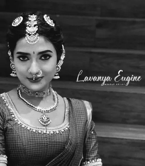 Bridal look. Makeup and photo: Lavanya Eugine, makeup artist